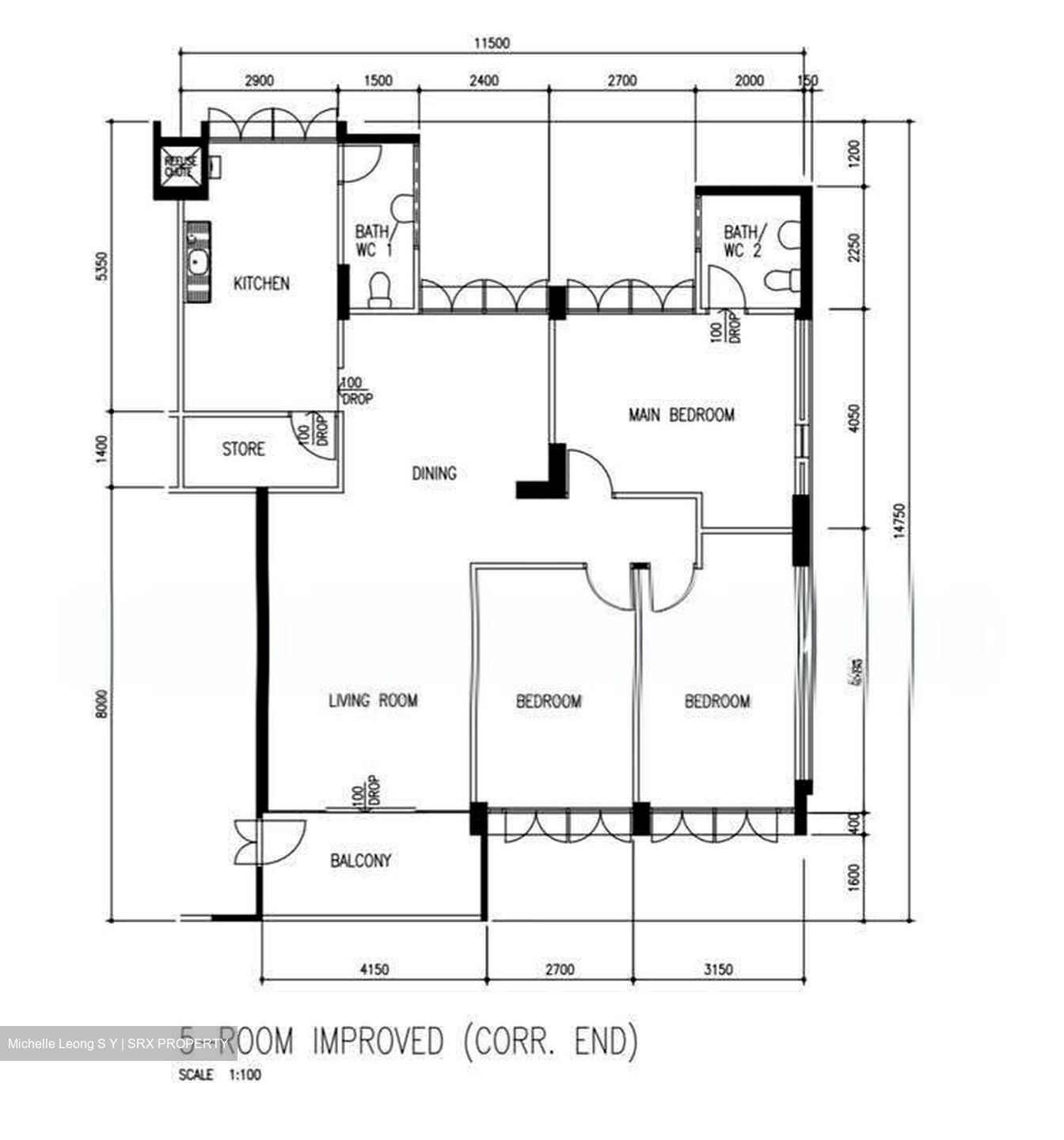 Blk 51 Chai Chee Gardens (Bedok), HDB 5 Rooms #626655301